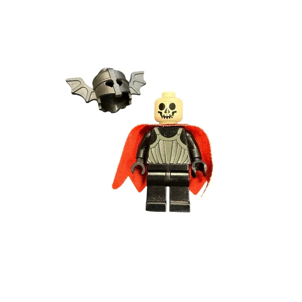 LEGO Minifigure Unisex OS Multi Good Fright Knights Basil the Bat Lord Cape